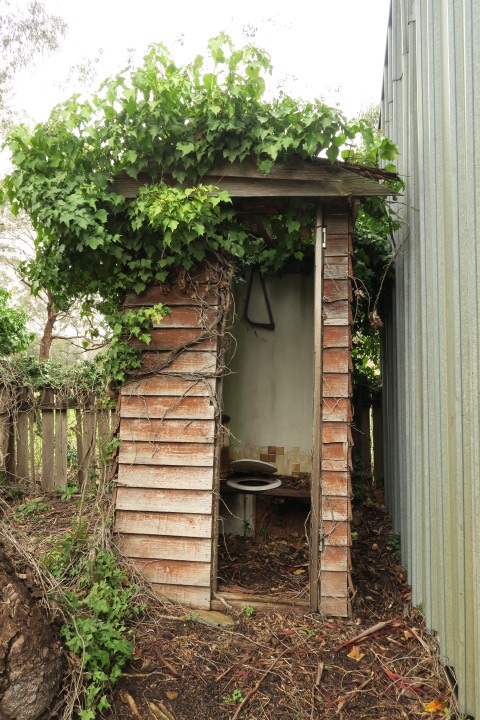 The original toilet. At least I don't have to use that!